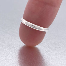 Load image into Gallery viewer, 2mm Dainty Domed Argentium Toe Ring