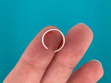 Load image into Gallery viewer, Rose Gold &amp; Silver Wavy Ear Cuff - Tribal Waves Silver