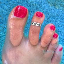 Load image into Gallery viewer, Custom Toe Ring - Personalizable