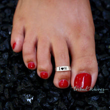 Load image into Gallery viewer, Custom Toe Ring - Personalizable