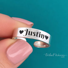 Load image into Gallery viewer, Custom Toe Ring - Personalizable