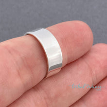 Load image into Gallery viewer, Men's Cigar Cuff Adjustable Toe Ring - Tribal Waves Silver